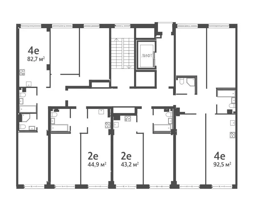 3-к кв. Санкт-Петербург Ремесленная ул., 15 (92.6 м) - Фото 1