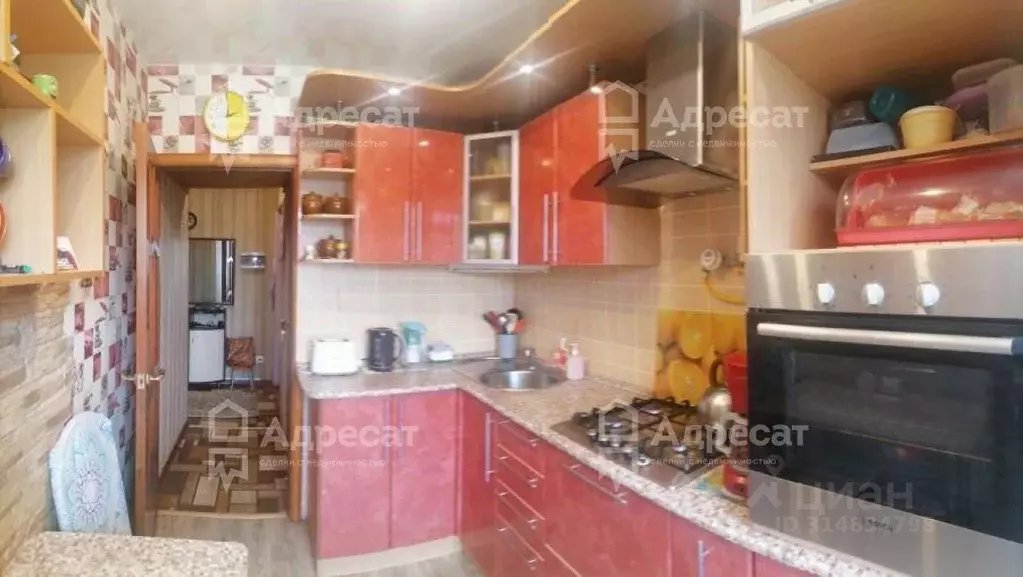 3-к кв. Волгоградская область, Волгоград ул. Рихарда Зорге, 38 (64.7 ... - Фото 1