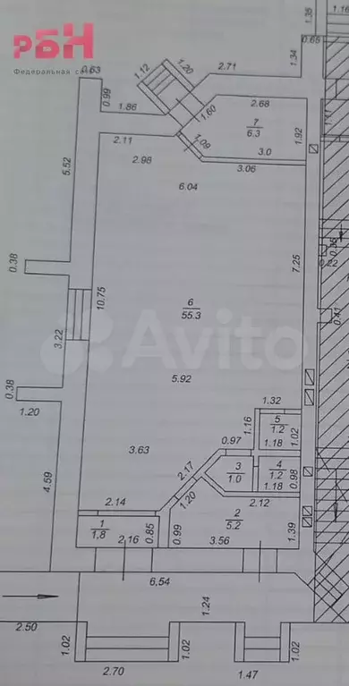 Помещение с арендатором  Куединский м-т , 72м2 - Фото 0