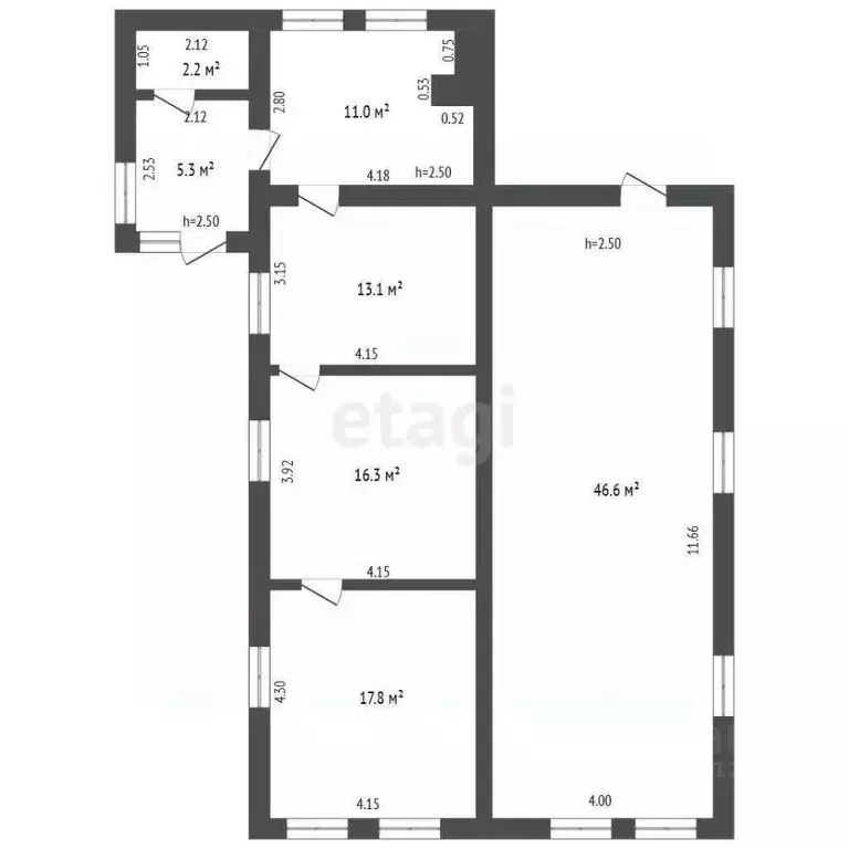 Дом в Белгородская область, Белгородский район, с. Стрелецкое ул. ... - Фото 2