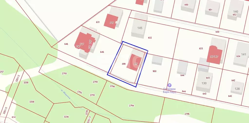 Участок в Московская область, Ленинский городской округ, с. Остров ул. ... - Фото 2