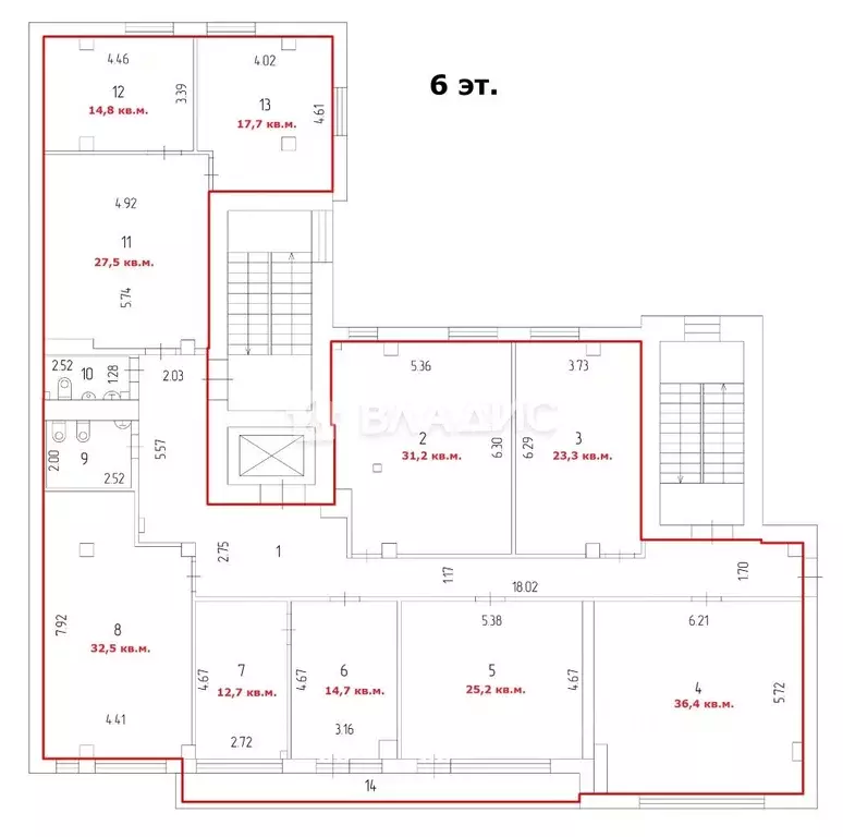 Офис в Новосибирская область, Новосибирск ул. Максима Горького, 77 ... - Фото 2