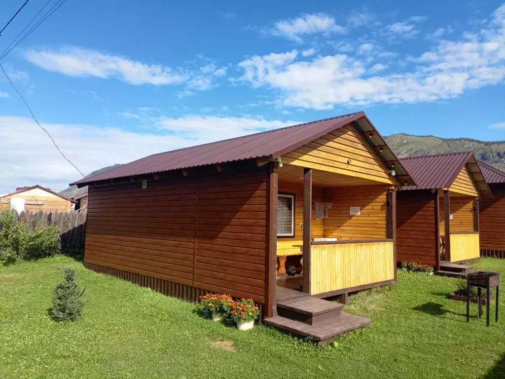 Дом в Алтай, Улаганский район, с. Акташ ул. Юбилейная, 39 (22 м) - Фото 1