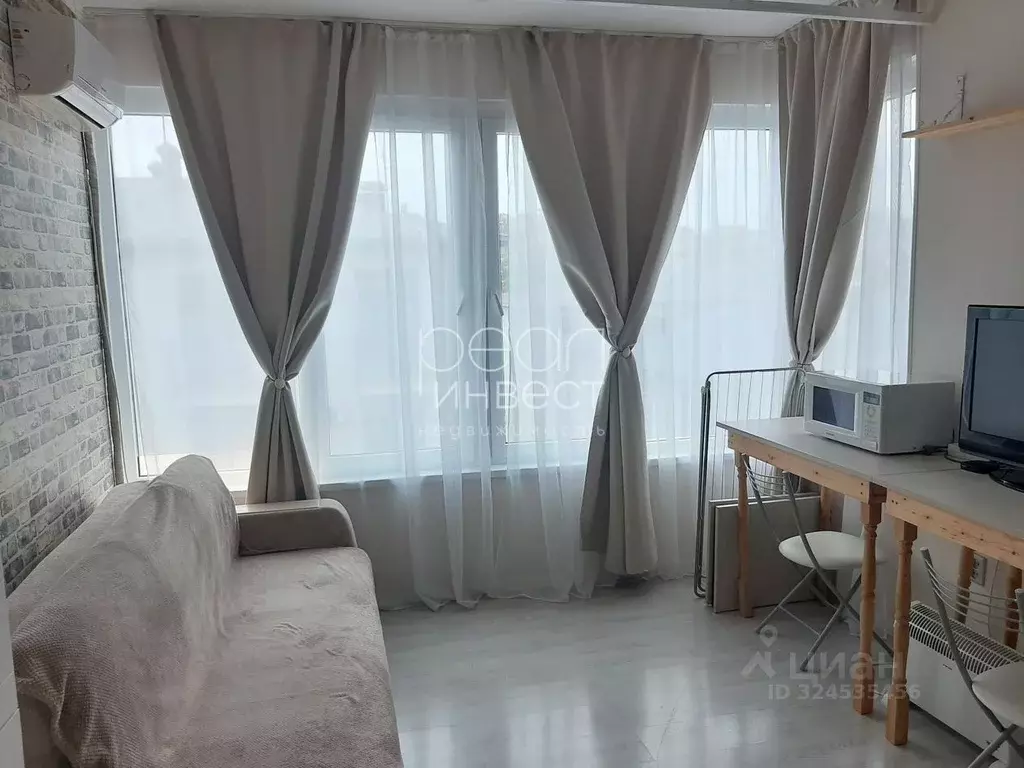 Студия Краснодарский край, Сочи Молодогвардейская ул., 2/77 (20.0 м) - Фото 1