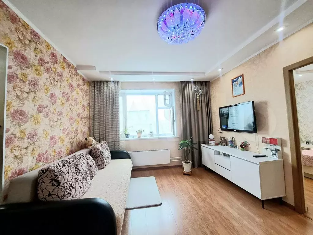 2-к. квартира, 45 м, 6/6 эт. - Фото 0