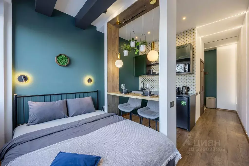 Студия Москва Ленинградский просп., 35С2 (25.0 м) - Фото 1