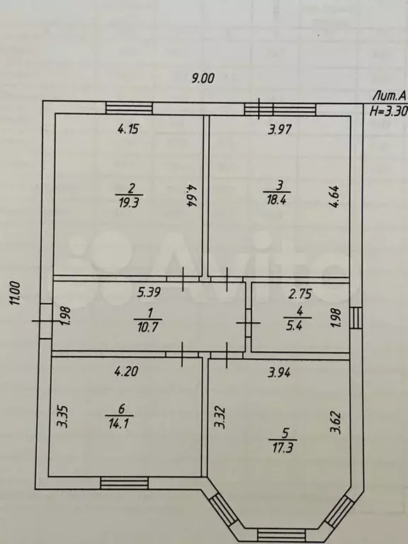 Дом 89,8 м на участке 3 сот. - Фото 0