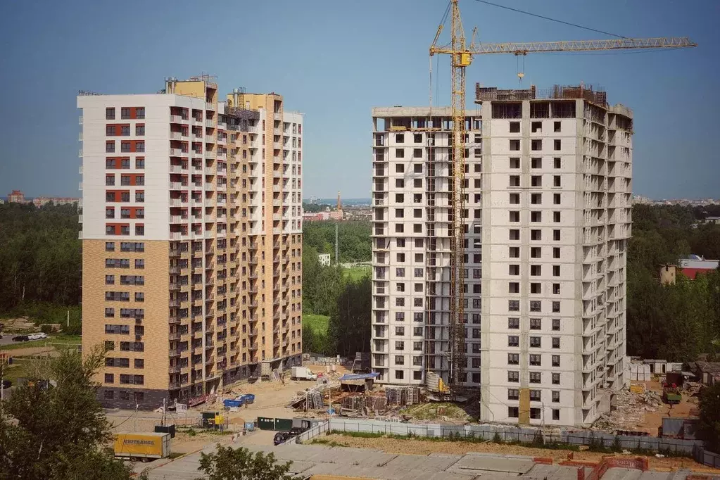 2-к кв. Ярославская область, Ярославль Аэропарк жилой комплекс (38.51 ... - Фото 1