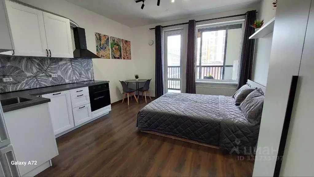 Студия Санкт-Петербург Уральская ул., 21к1 (25.0 м) - Фото 1
