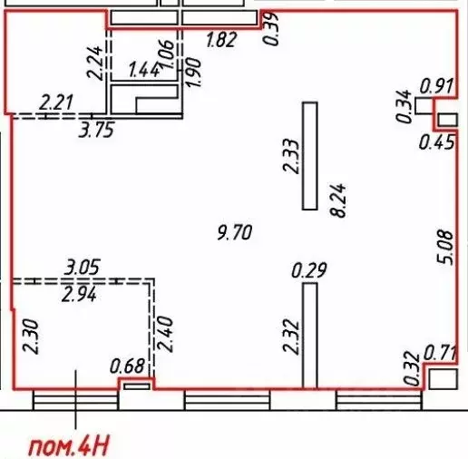 помещение свободного назначения в москва лобненская ул, 13к4 (74 м) - Фото 1