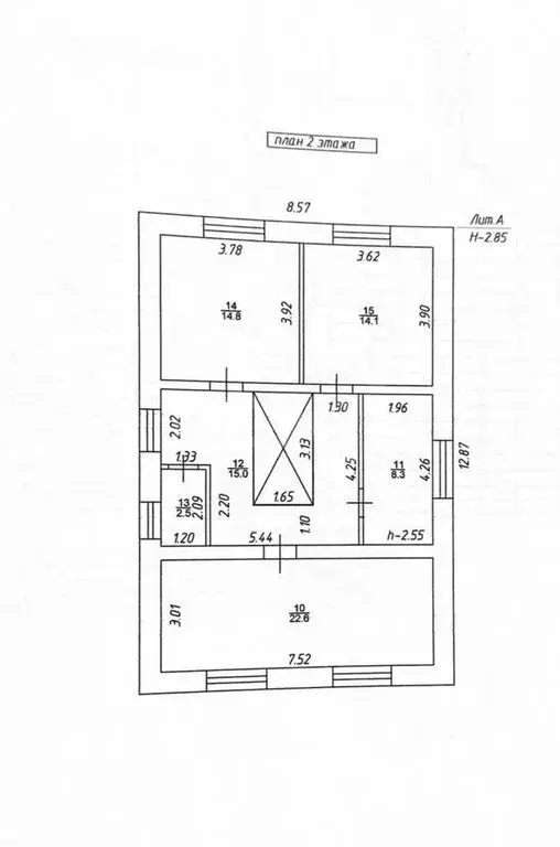Дом в Казань, Лагерная улица (168.4 м) - Фото 2