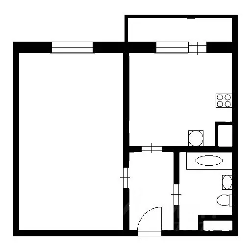 1-к кв. Санкт-Петербург Витебский просп., 101к2 (40.0 м) - Фото 2