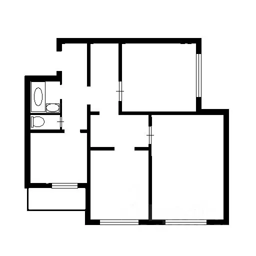 3-к кв. Москва Новороссийская ул., 34 (84.0 м) - Фото 1