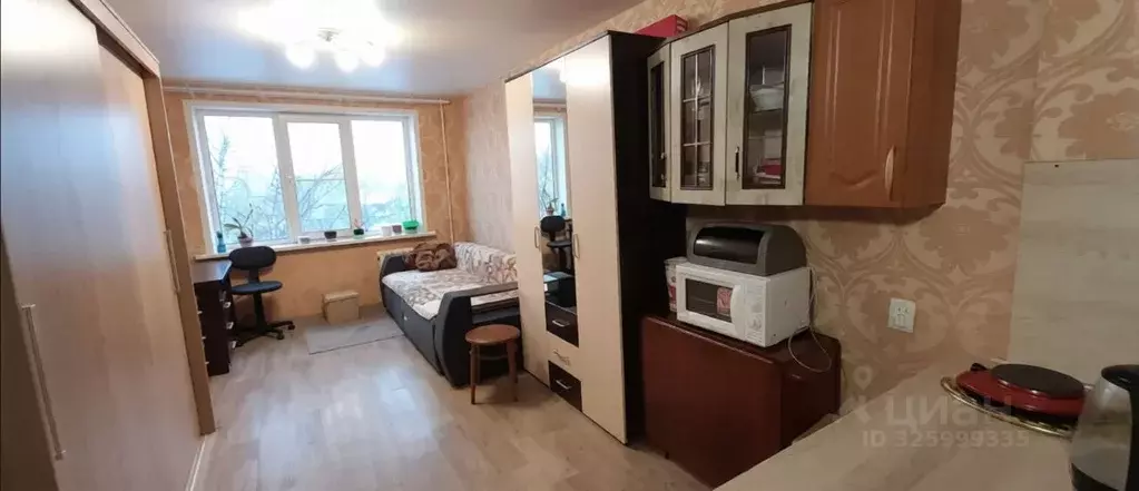 Студия Тверская область, Тверь ул. Луначарского, 3 (22.4 м) - Фото 2