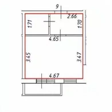 Студия Ленинградская область, Гатчинский муниципальный округ, пос. ... - Фото 1