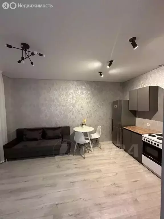 Квартира-студия: Тюмень, микрорайон Зарека, улица Лермонтова, 8А (28 ... - Фото 1