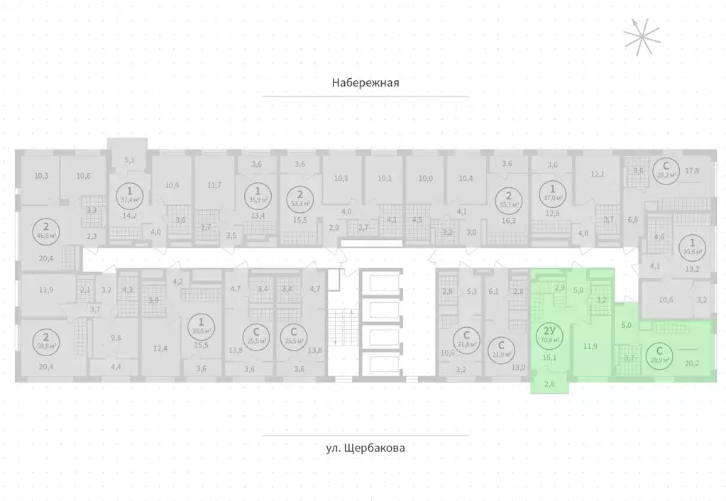 2-к кв. Свердловская область, Екатеринбург Уктус жилрайон, Астон ... - Фото 2