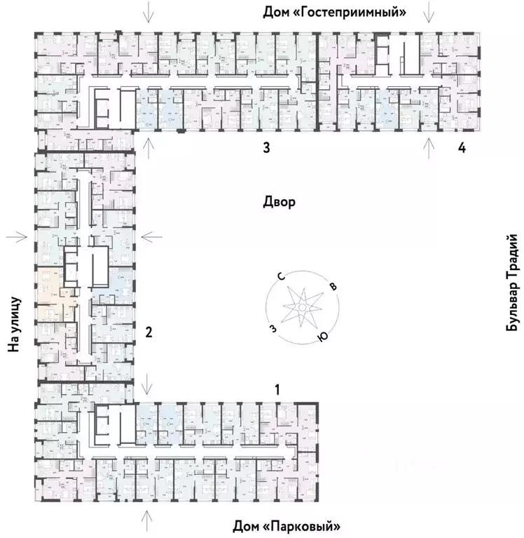 2-к кв. Тюменская область, Тюмень ул. Новоселов, 100 (39.5 м) - Фото 1