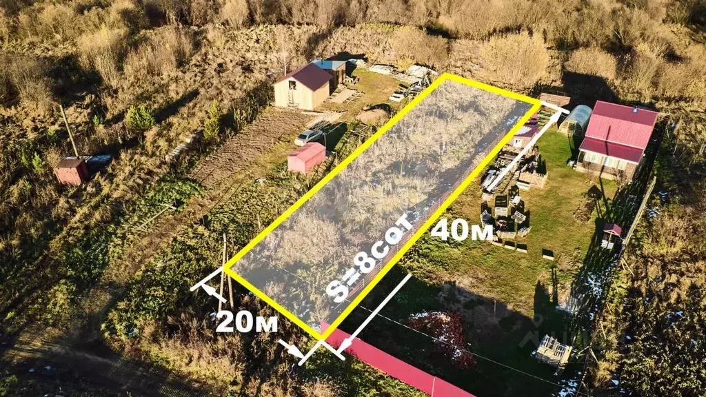 Участок в Томская область, Томск с. Тимирязевское, ул. Озерная (8.0 ... - Фото 1