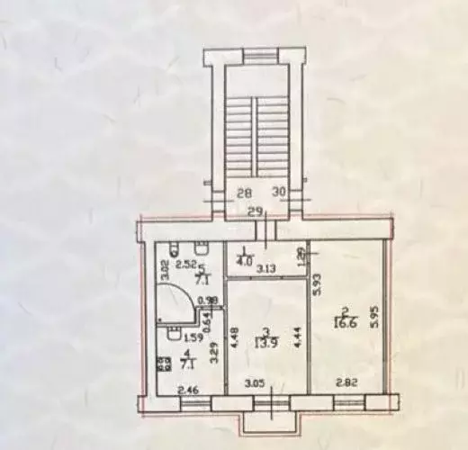 1-к кв. Санкт-Петербург ул. Шевченко, 11 (51.0 м) - Фото 2