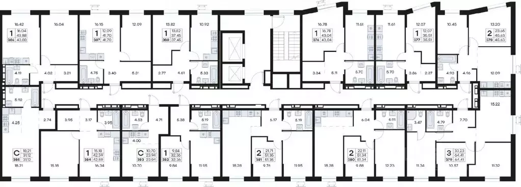 1-к кв. Приморский край, Владивосток Катерная ул., 31/2 (37.45 м) - Фото 2