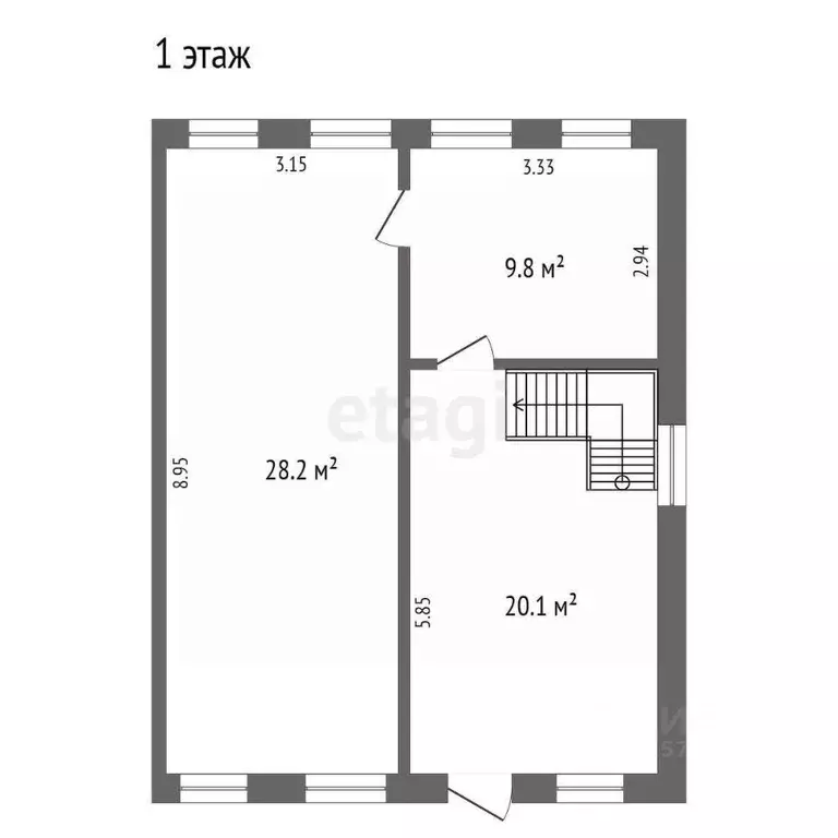 5-к кв. Коми, Сыктывкар Тентюковская ул., 267 (180.9 м) - Фото 2