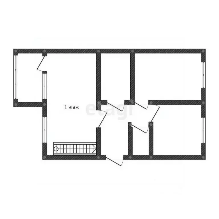 6-к кв. Татарстан, Зеленодольск Комсомольская ул., 28 (170.6 м) - Фото 2