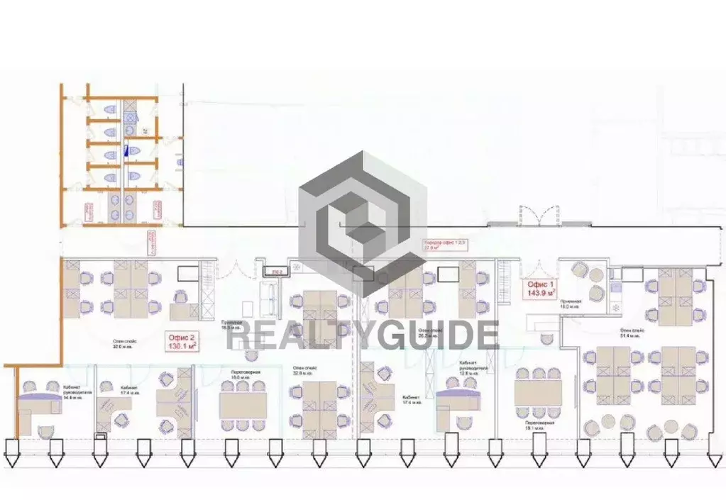Офис в Москва Бумажный проезд, 19С4 (274 м) - Фото 1