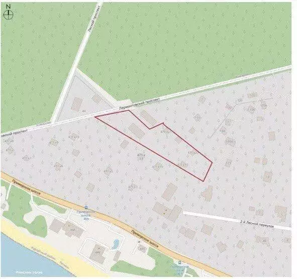 Участок в Санкт-Петербург пос. Репино, Приморское ш., 471Х (12.0 сот.) - Фото 1