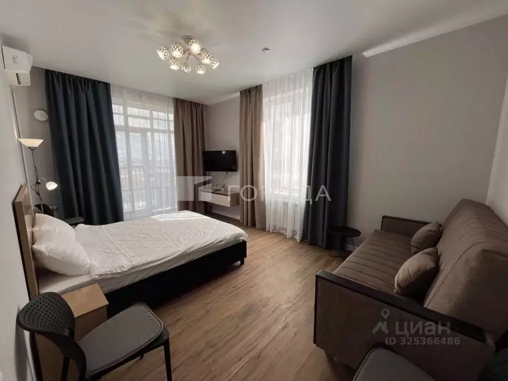 Студия Новосибирская область, Новосибирск Автогенная ул., 75 (28.9 м) - Фото 1