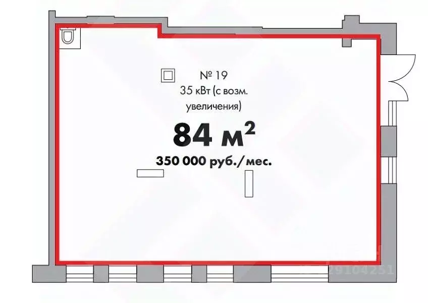 Помещение свободного назначения в Москва просп. Прокшинский, 9 (84 м) - Фото 2