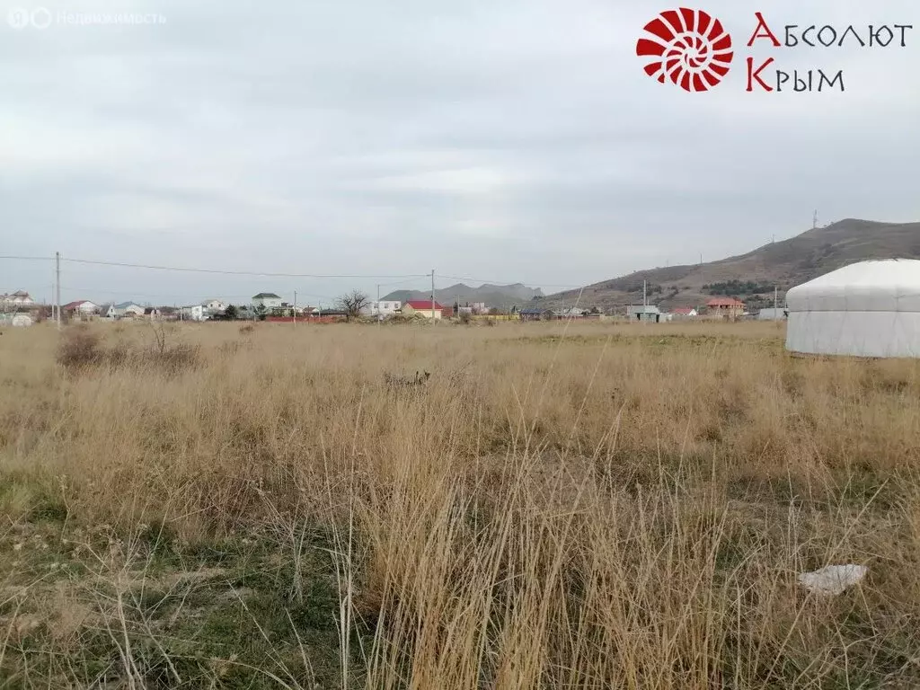 Участок в Республика Крым, муниципальный округ Феодосия, посёлок ... - Фото 1