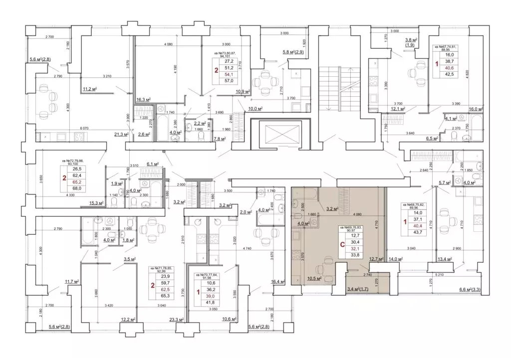 Квартира-студия: Кострома, Центральный район (33.8 м) - Фото 2