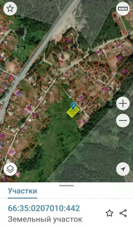 Участок в Свердловская область, Березовский муниципальный округ, пос. ... - Фото 2