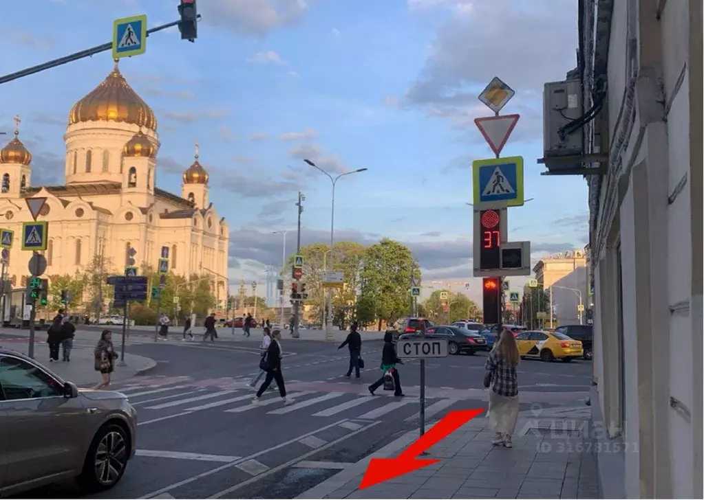 Торговая площадь в Москва Гоголевский бул., 3 (92 м) - Фото 0