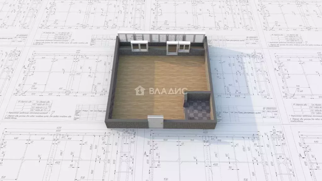 1-к кв. Иркутская область, Ангарск 34-й мкр, 55 (45.0 м) - Фото 2