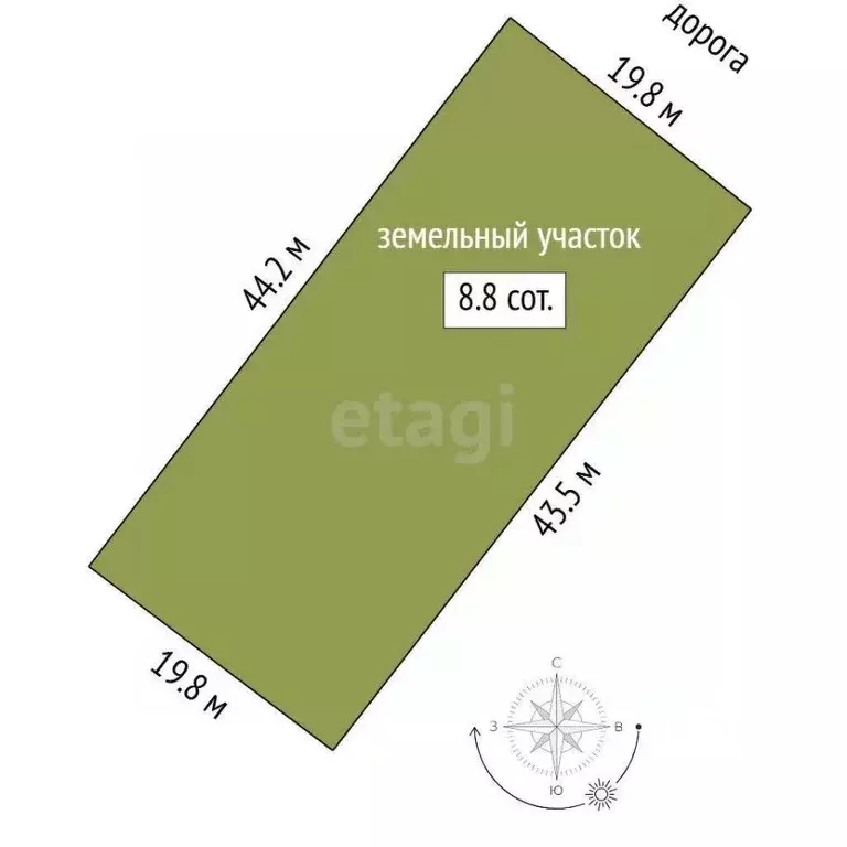 Участок в Тюменская область, Тюменский муниципальный округ, д. ... - Фото 1