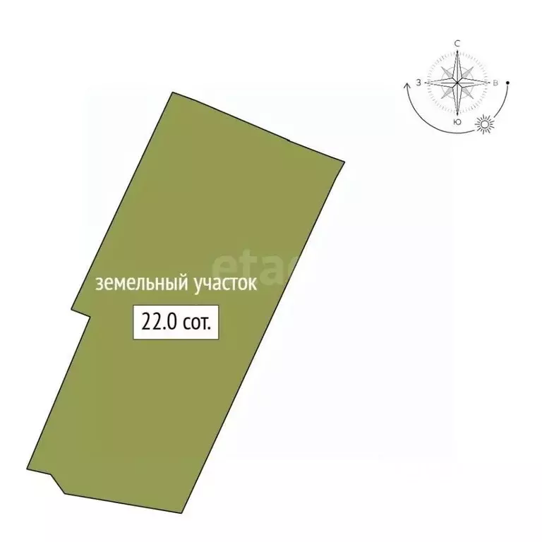 Участок в Санкт-Петербург пос. Парголово, ул. Некрасова, 41 (22.0 ... - Фото 1
