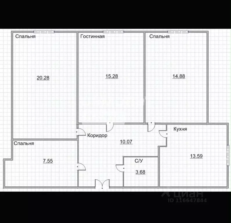 4-к кв. Дагестан, Дербент Строительная ул., 3 (87.0 м) - Фото 2