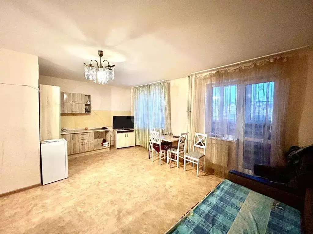 Квартира-студия, 32,1 м, 2/3 эт. - Фото 1