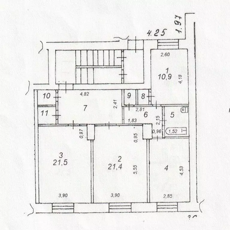 3-к кв. Свердловская область, Нижний Тагил ул. Карла Маркса, 99 (90.1 ... - Фото 1