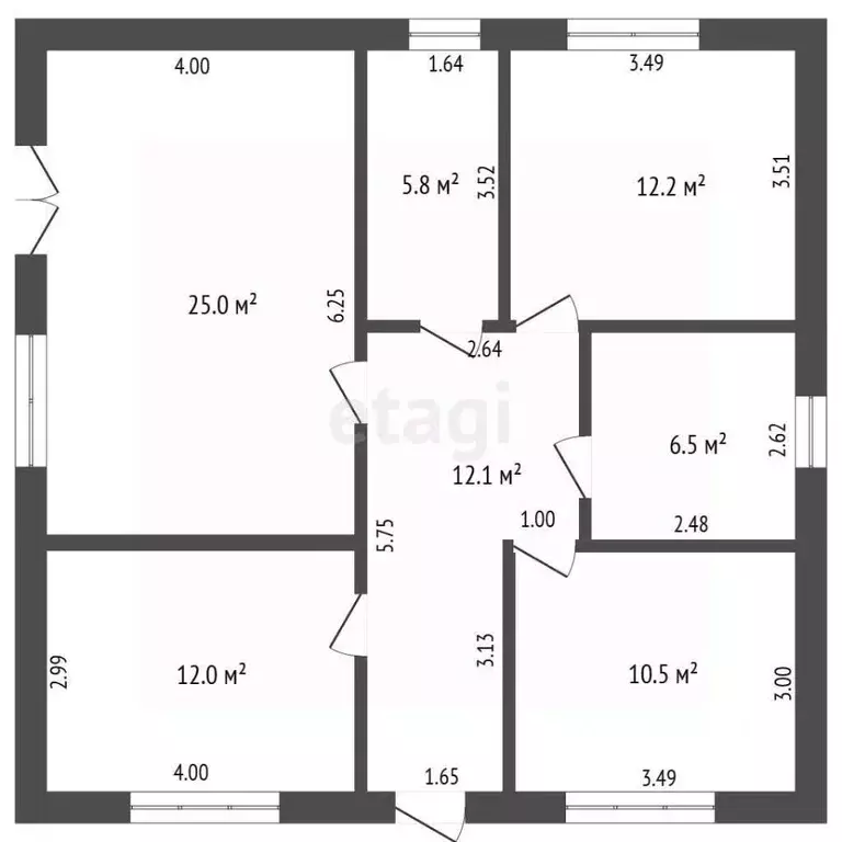 Дом в Ростовская область, Батайск Молдавская ул. (80 м) - Фото 2