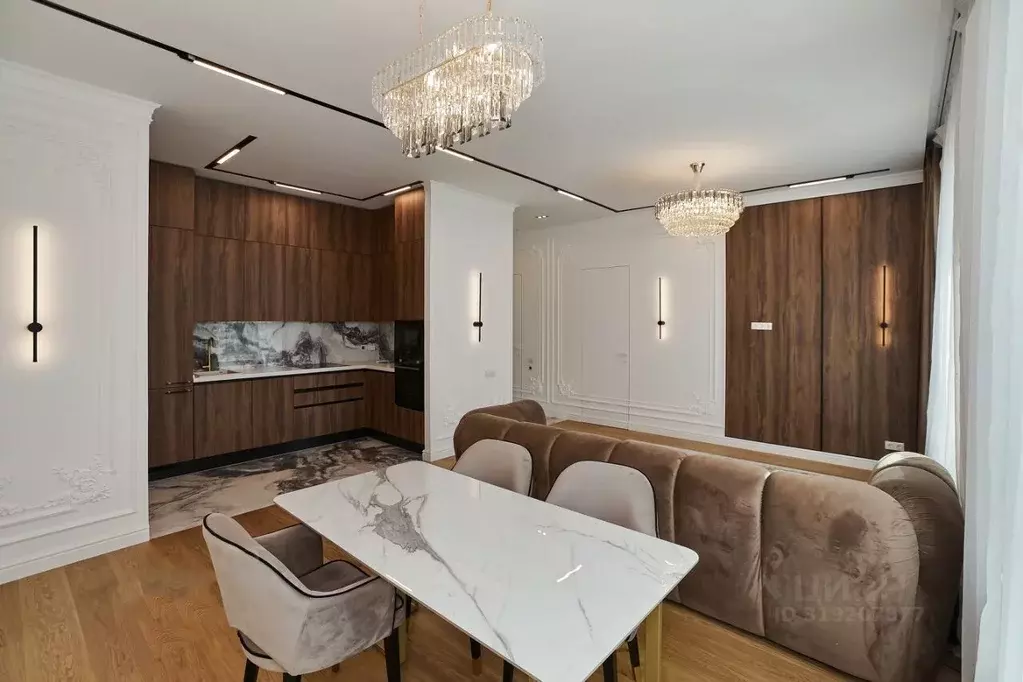 2-к кв. Москва 1-й Красногвардейский проезд, 22с2 (85.0 м) - Фото 1
