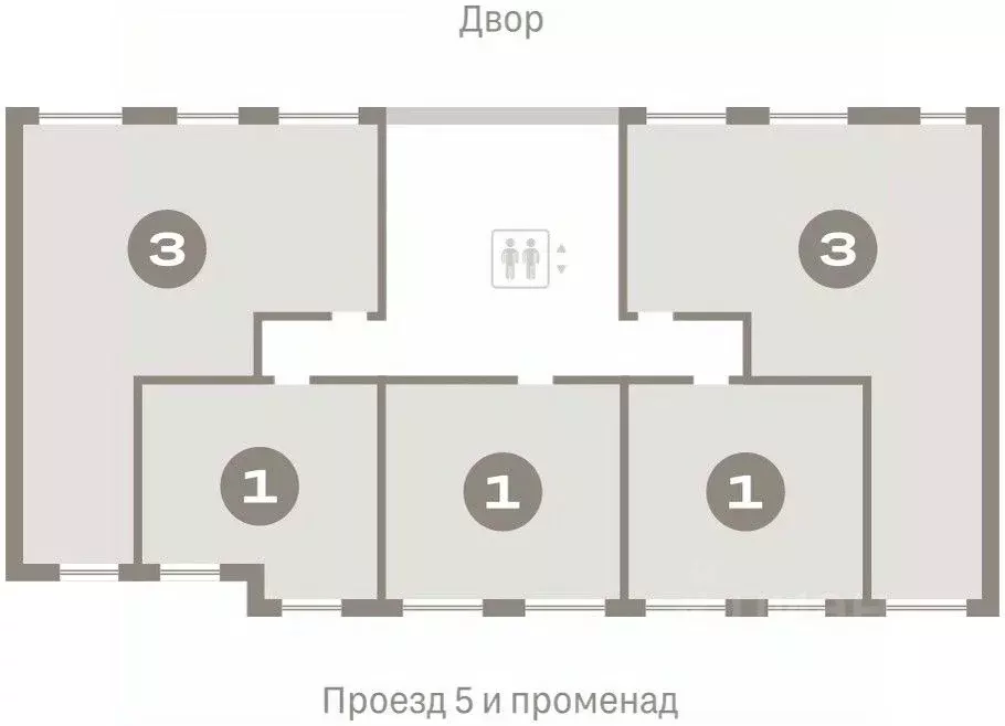 3-к кв. Свердловская область, Екатеринбург Брусника в Академическом ... - Фото 1