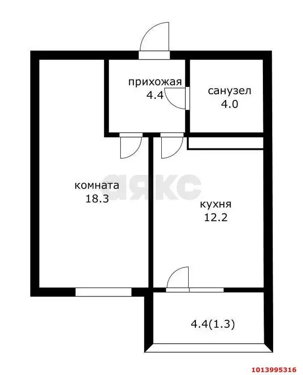 1-комнатная квартира: Краснодар, Конгрессная улица, 41 (36.7 м) - Фото 0