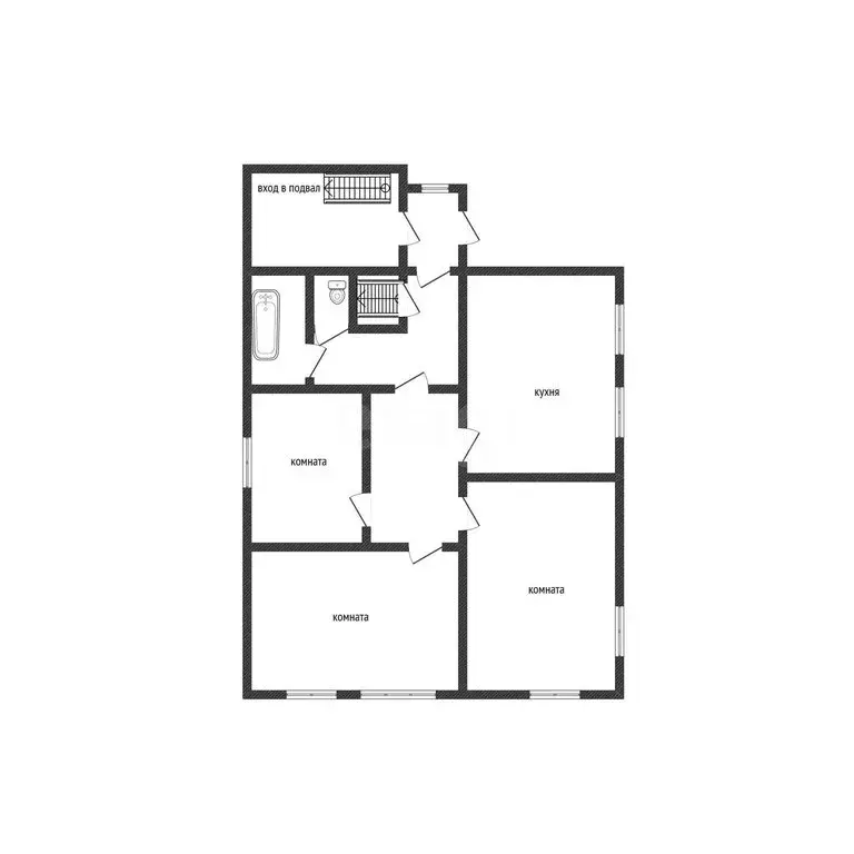 Дом в хутор Глушинский, Центральная улица (120 м) - Фото 1