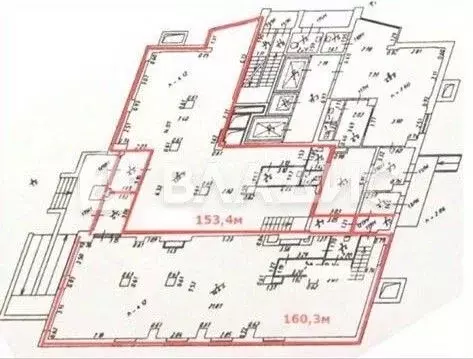 Торговая площадь в Санкт-Петербург Ленинский просп., 64к1 (160 м) - Фото 2