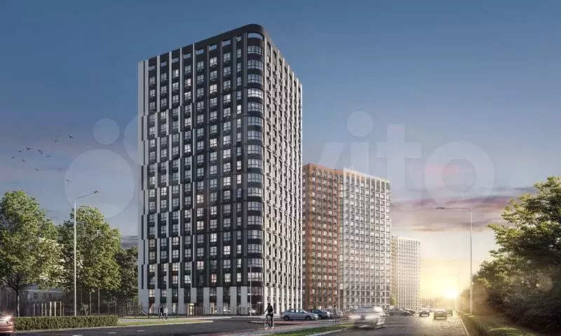 2-к. квартира, 59,4 м, 18/19 эт. - Фото 1
