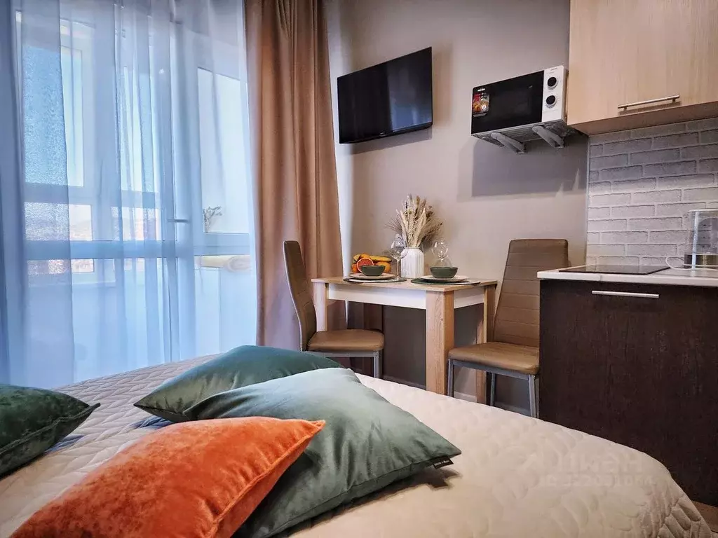 Студия Краснодарский край, Новороссийск ул. Матвейкина, 1Ак1 (30.0 м) - Фото 1