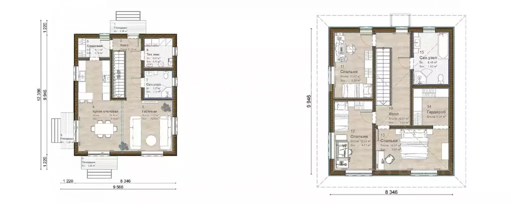 Дом в Московская область, Истра муниципальный округ, д. Карцево  (173 ... - Фото 2